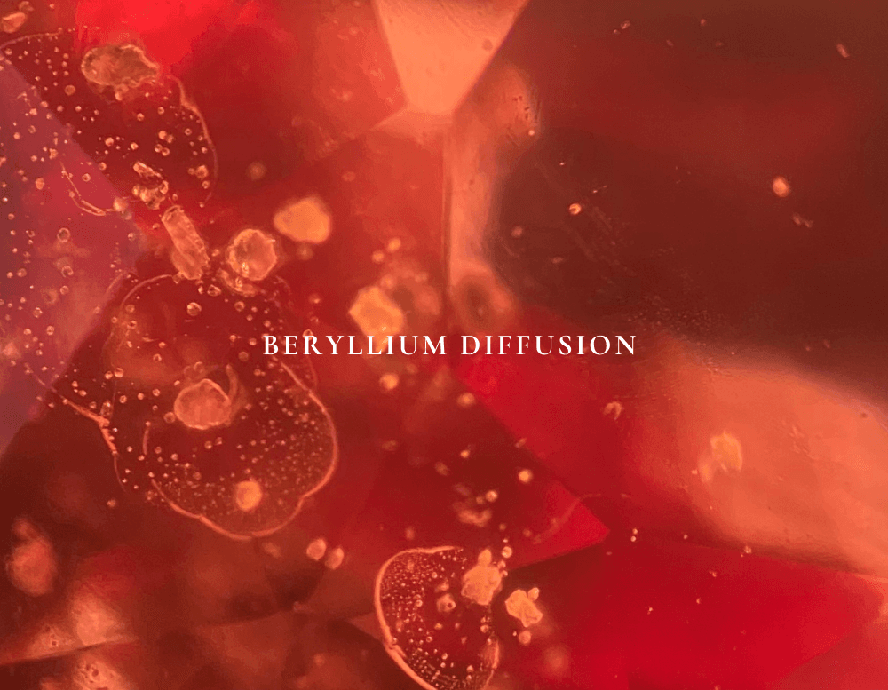 Beryllium diffusion treatment detection analysis